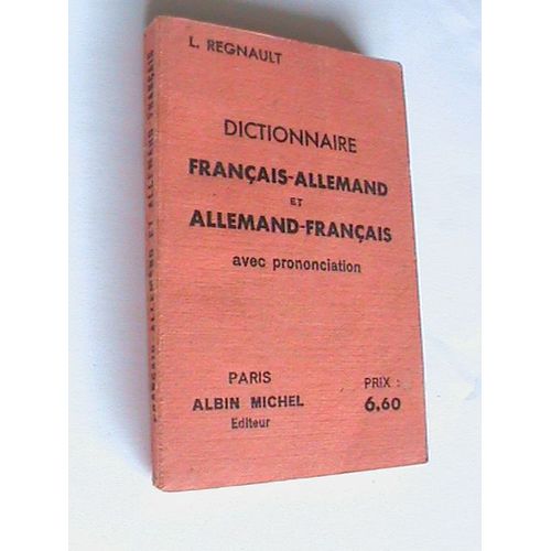 Dictionnaire Francais Allemand Et Allemand Francais Avec Pronociation