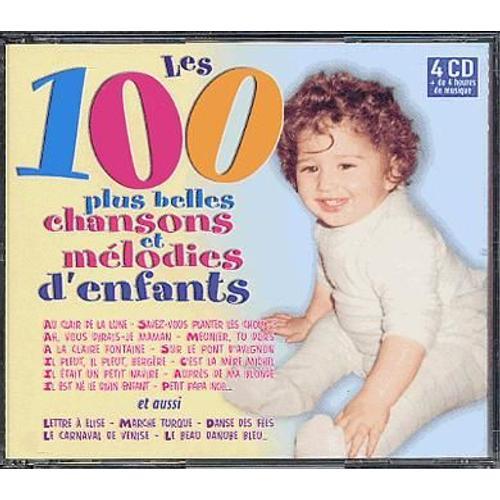 Les 100 plus belles chansons pour enfants Coffret : CD album en