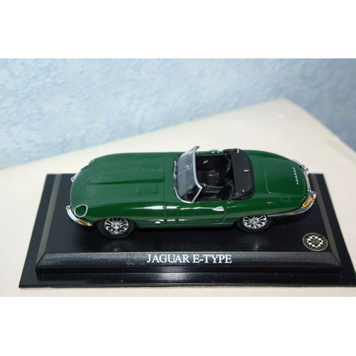 Jaguar Type "E" 1961 Cabriolet Ouvert Delprado 1/43e-Delprado