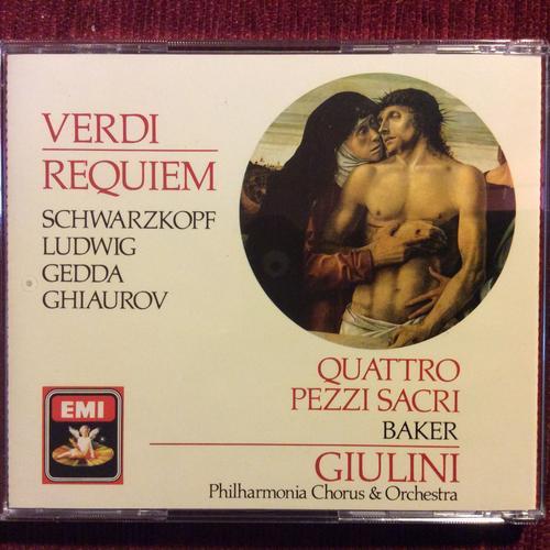 Verdi Requiem Quattro Pezzi Sacri Giulini Philharmonia Chorus & Orchestra