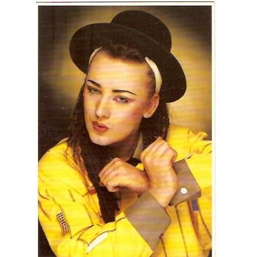 Carte Postale 10x15cm Chanteur Anglais Pop Boy George Culture Club Rakuten