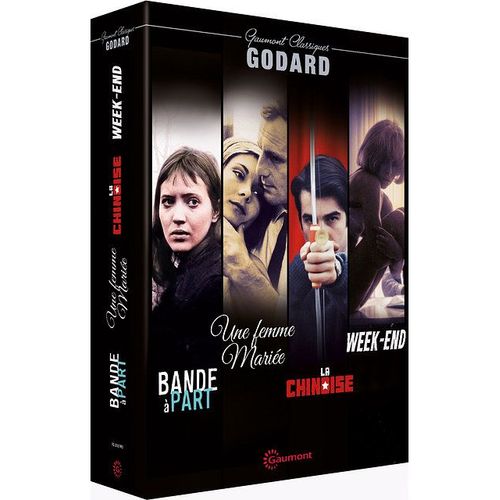 Godard - Bande À Part + Une Femme Mariée + La Chinoise + Week-End