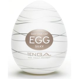 Masturbateur Tenga Egg Silky Marron