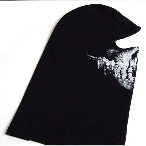 Cagoule Masque Yeux Tissu Respirant. Motif Tête De Mort Ghost. Fantôme Crâne Tête De Mort Militaire Soldat Armée Pour Halloween. Convention Jeu Vidéo "Cosplay Costume Punk Call Of Duty"