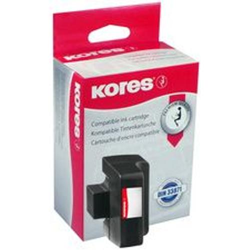 Kores Encre pour hp Photosmart C7280/C8180/D7360, cyan léger