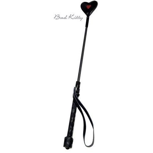 Tapette Noire Bad Kitty Coeur - 45 Cm