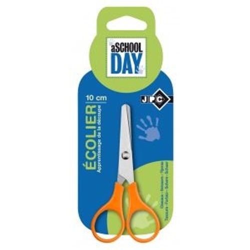 Ciseaux Écolier Apprentissage De La Découpe - Jpc 267018 - Lames Inox 10 Cm L