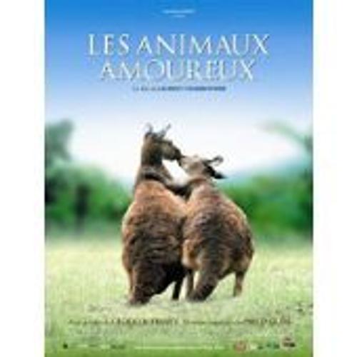 Les Animaux Amoureux - Laurent Charbonnier - Cécile De France - Affiche De Cinéma Pliée 60x40 Cm