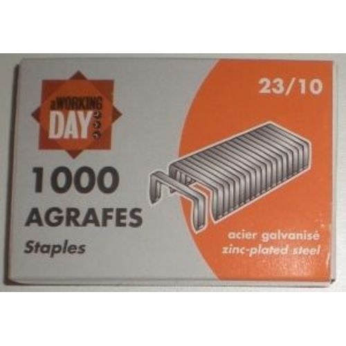 Paquet De 1000 Agrafes 23/10 - 115111