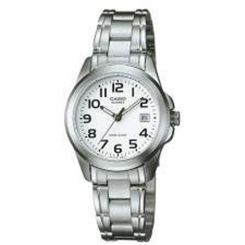 Casio Montre Argent Analogique Femmes Casio Collection Ltp-1259pd-7beg