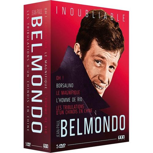 Jean-Paul Belmondo, Inoubliable : Ho ! + Borsalino + Le Magnifique + L'homme De Rio + Les Tribulations D'un Chinois En Chine - Pack