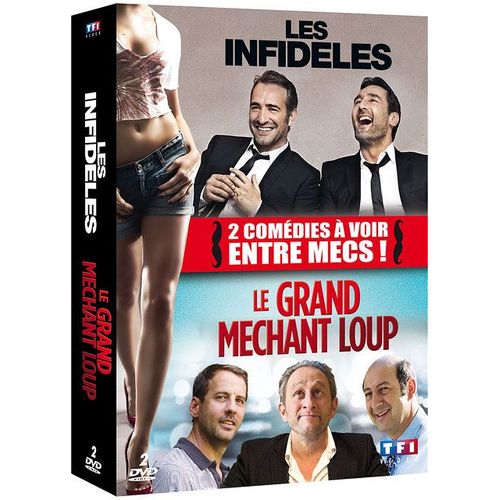 2 Comédies À Voir Entre Mecs ! : Les Infidèles + Le Grand Méchant Loup - Pack