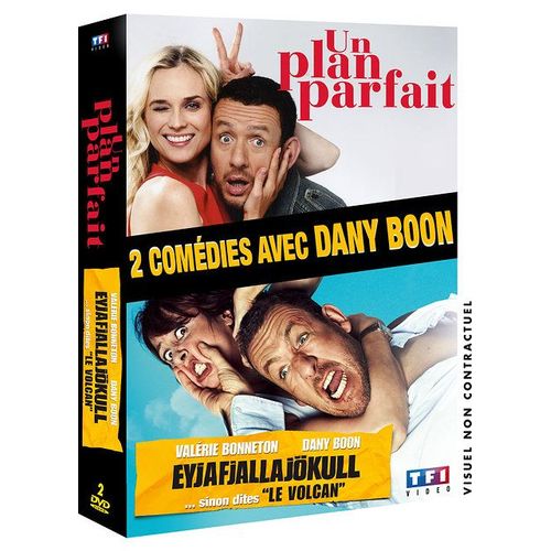 2 Comédies Avec Dany Boon : Un Plan Parfait + Eyjafjallajökull ... Sinon Dites "Le Volcan" - Pack