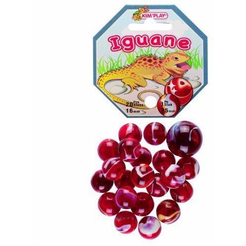Kim'play - 500824 - Jeu De Plein Air - 20 Billes    1 Calots -  Iguane