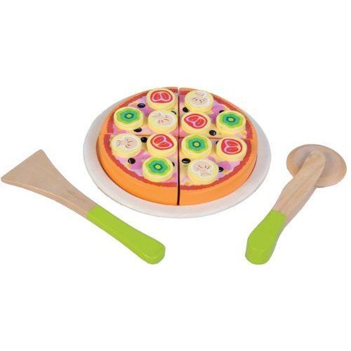 New Classic Toys - Ref 0587 - Jeu D'imitation - Pizza Champignons