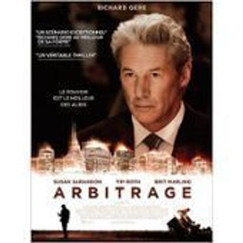 Arbitrage - Nicholas Jarecki - Richard Gere - Susan Sarandon - Affiche De Cinéma Pliée 60x40 Cm