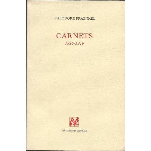 Carnets (1916-1918)