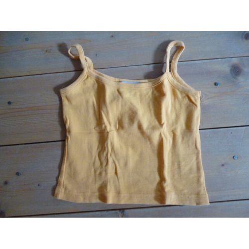 Débardeur Dynam Girl Basic Orange 5 Ans