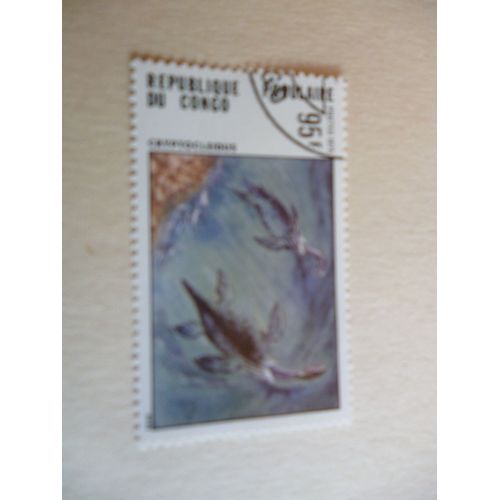 Timbre "Congo 1975 : Cryptocleidus".