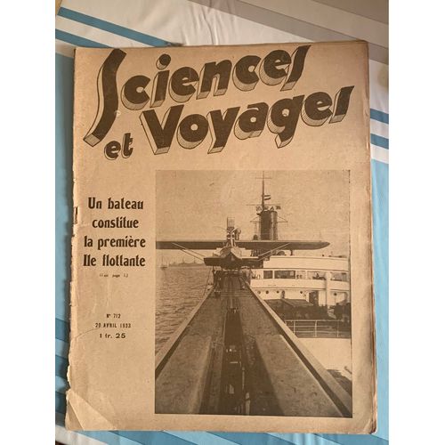 Sciences Et Voyages N°712 - Le Westphalen Petite Île Flottante Dans L'atlantique Sud Par Edmond Blanc.