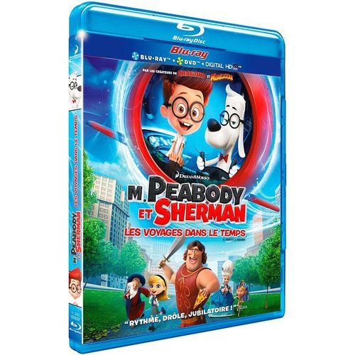 M. Peabody Et Sherman - Blu-Ray