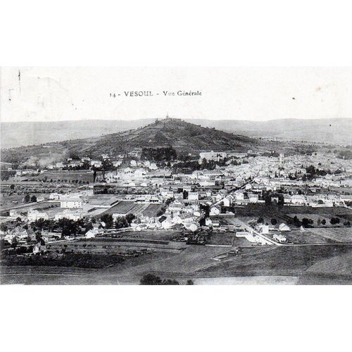 Carte Postale Ancienne, France, Haute Saône ( 70 ), Vesoul, Vue Générale