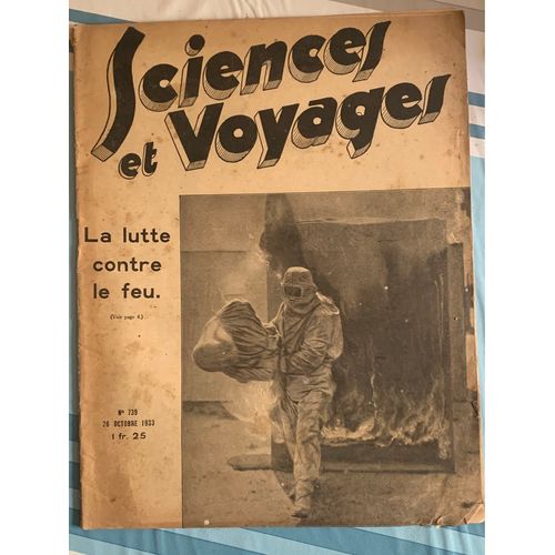 Sciences Et Voyages N° 739 Du 26/10/1933
