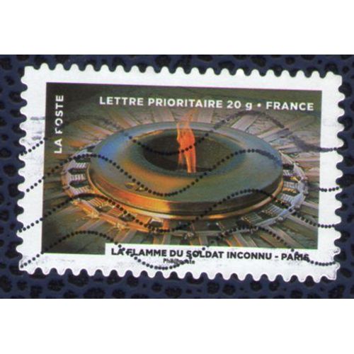 Timbre Oblitéré Used Stamp Fête Du Timbre 2012 Le Timbre Fête Le Feu La Flamme Du Soldat Inconnu Paris France 2012