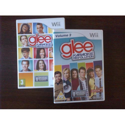 Glee Karaoké Révolution Volume 1 Et 2 Wii