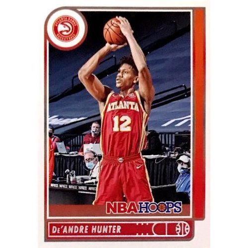 188 De'andre Hunter - Atlanta Hawks - Carte Panini Nba Hoops Base Cards 2021-22