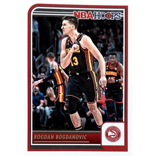 101 Bogdan Bogdanovic - Atlanta Hawks - Carte Panini 2023-2024 Nba Hoops Base Cards