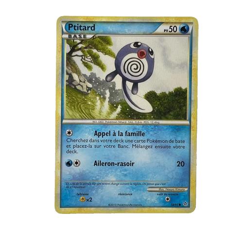 Carte Pokémon Ptitard | 50pv 58/95 Année 2010 Fr
