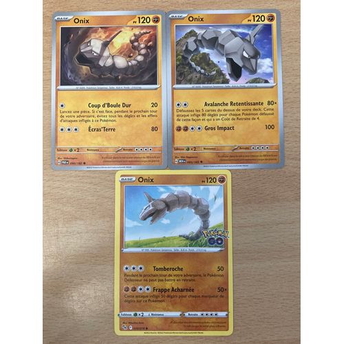 (1544) 3x Onix (Pokemon) 