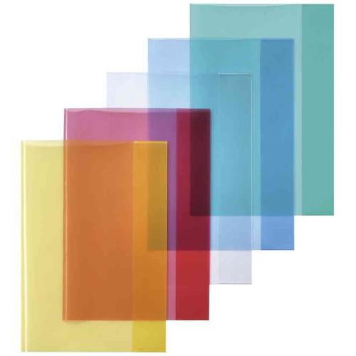 Pochettes Enveloppes A5 - Bleu Transparent HERLITZ