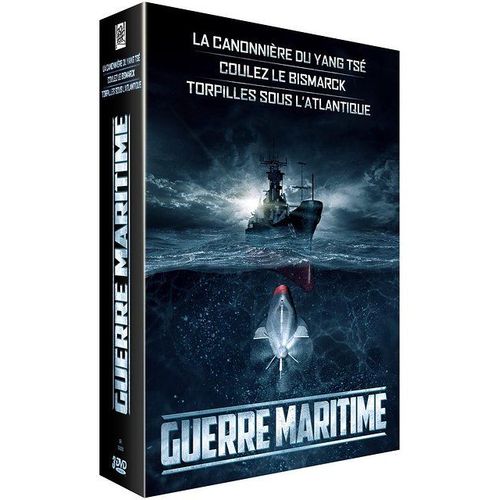 Guerre Maritime : La Canonnière Du Yang-Tsé + Coulez Le Bismarck ! + Torpilles Sous L'atlantique - Pack