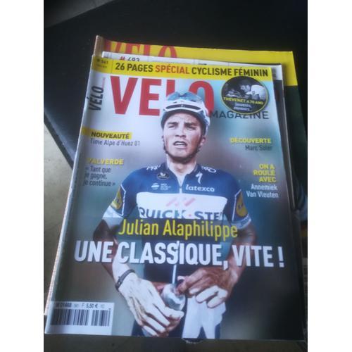 Velo Magazine 561 De 2018 Alaphilippe,Valverde,Soler,Van Vleuten,Heroin H1 Limited Edition,Thevenet