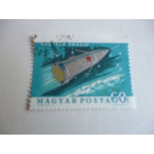 Timbre "Magyar Posta 1963 :Vostok".