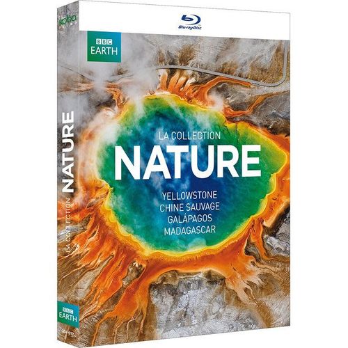 Bbc Earth : Yellowstone + Madagascar + Chine Sauvage + Galapagos - Pack - Blu-Ray