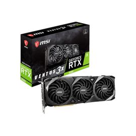 MSI GeForce RTX 3080 VENTUS 3X 10G OC LHR - Carte graphique - GF RTX 3080 - 10 Go GDDR6X - PCIe 4.0 - 3 x DisplayPort, HDMI