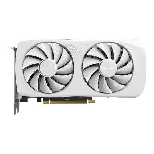 ZOTAC GAMING GeForce RTX 4070 SUPER Twin Edge OC - White Edition - carte graphique - GeForce RTX 4070 Super - 12 Go GDDR6X - PCIe 4.0 x16 - HDMI, 3 x DisplayPort - blanc