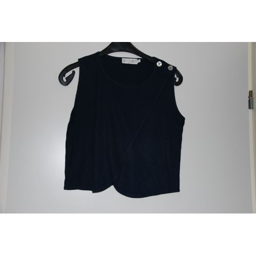 Top Bleu Marine Mia Soana