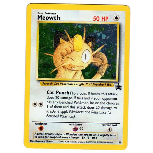 Meowth (Miaouss) Promo (Collector) N°10