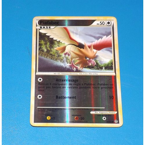 Carte Pokemon Piafabec Reverse; Pv 50  62/95