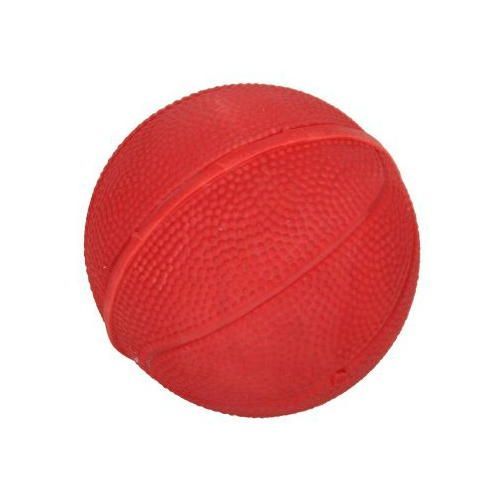 Jouets Pour Chiens - Balle Dure Rouge En Caoutchouc Nature