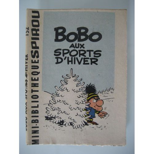 Bobo Aux Sports D'hiver (Mini-Récit 152 Du Spirou 1296 - 14/02/1963)