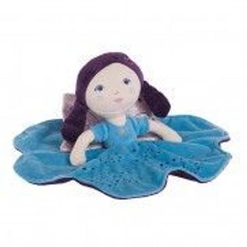 Doudou Poupee Princesse Morgane Carreblanc Peluche Naissance Jouet Eveil Bebe Carre Blanc