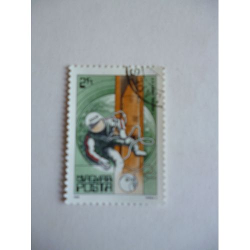 Timbre "Magyar Posta 1982 :A.Leonov:Vostok 2".