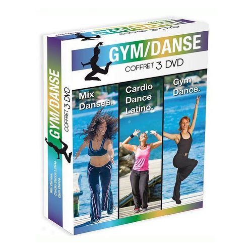 Coffret Gym-Dance : Mix Danses + Cardio Dance Latino + Gym Dance - Pack
