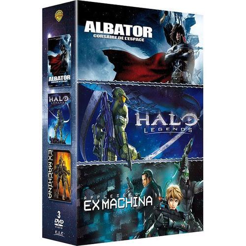 Albator, Corsaire De L'espace + Halo Legends + Appleseed Ex Machina - Pack