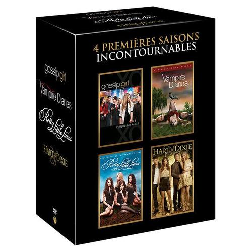 4 Premières Saisons Incontournables : Gossip Girl + Vampire Diaries + Pretty Little Liars + Hart Of Dixie - Pack